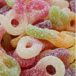 Tétines aux fruits sucrées
