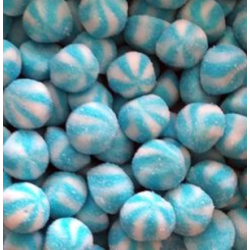 Bisous twist bleu sucré