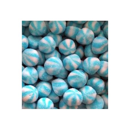 Bisous twist bleu sucré