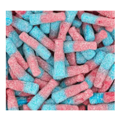 Bouteilles de tutti acidulées