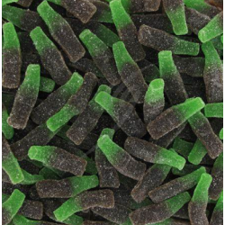 Bouteille de cola sucrée