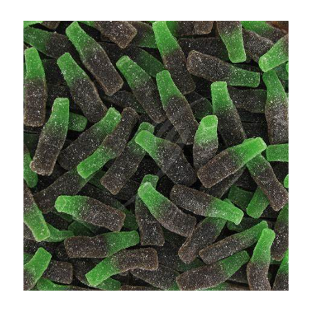 Bouteille de cola sucrée