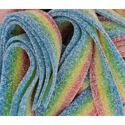 Ceintures arc-en-ciel acidulé
