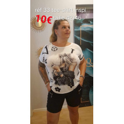 ref33 tshirt inspi blanc