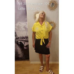 ref38 chemisier style noeud
