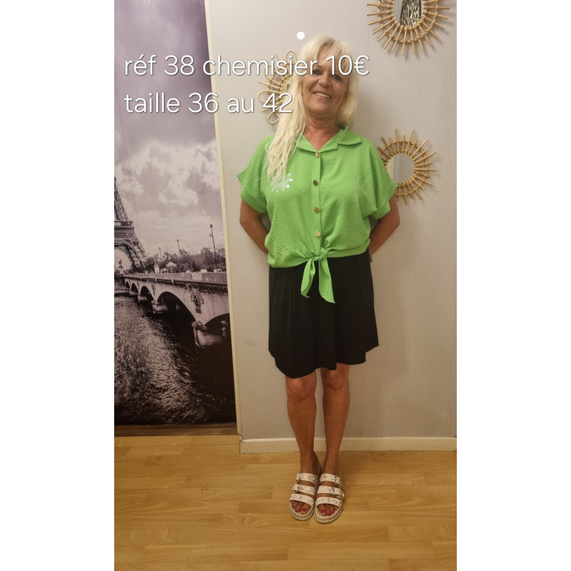 ref38 chemisier style noeud ref38 chemisier style noeud