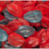 Assortiments bouches bleu et rouge Assortiments bouches bleu et rouge