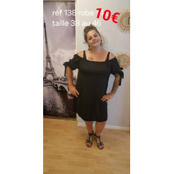 ref138 robe noire légère