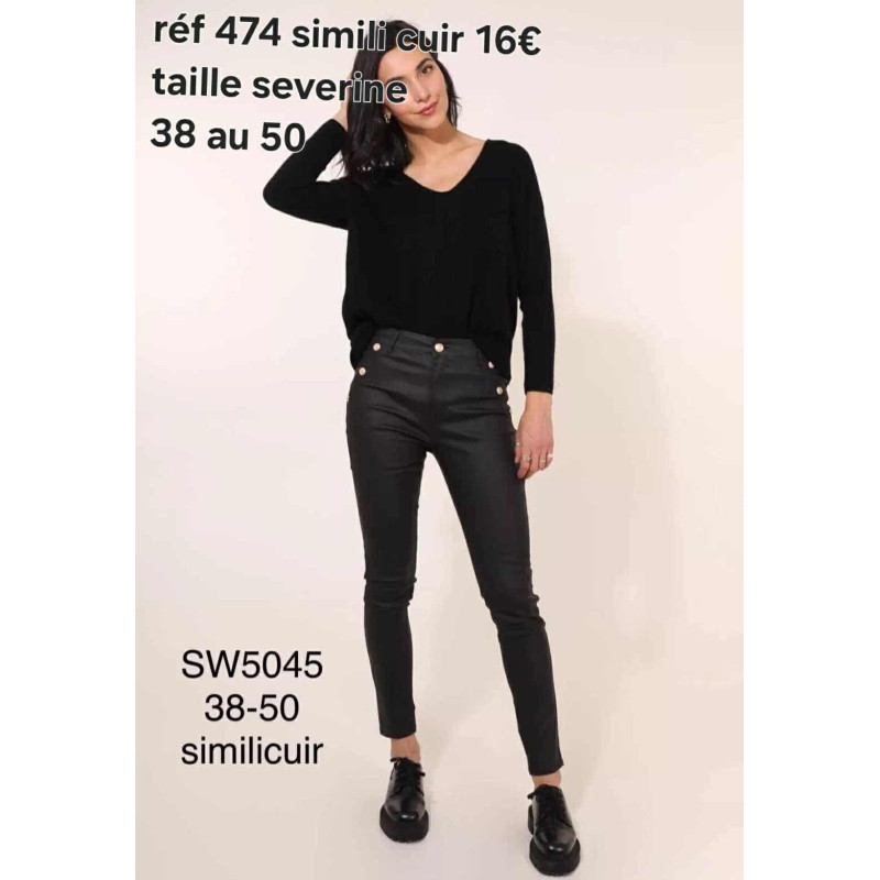 Pantalon Simili cuir Pantalon Simili cuir