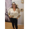 Gilet manches froufrou Gilet manches froufrou