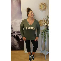 Pull j'adore
