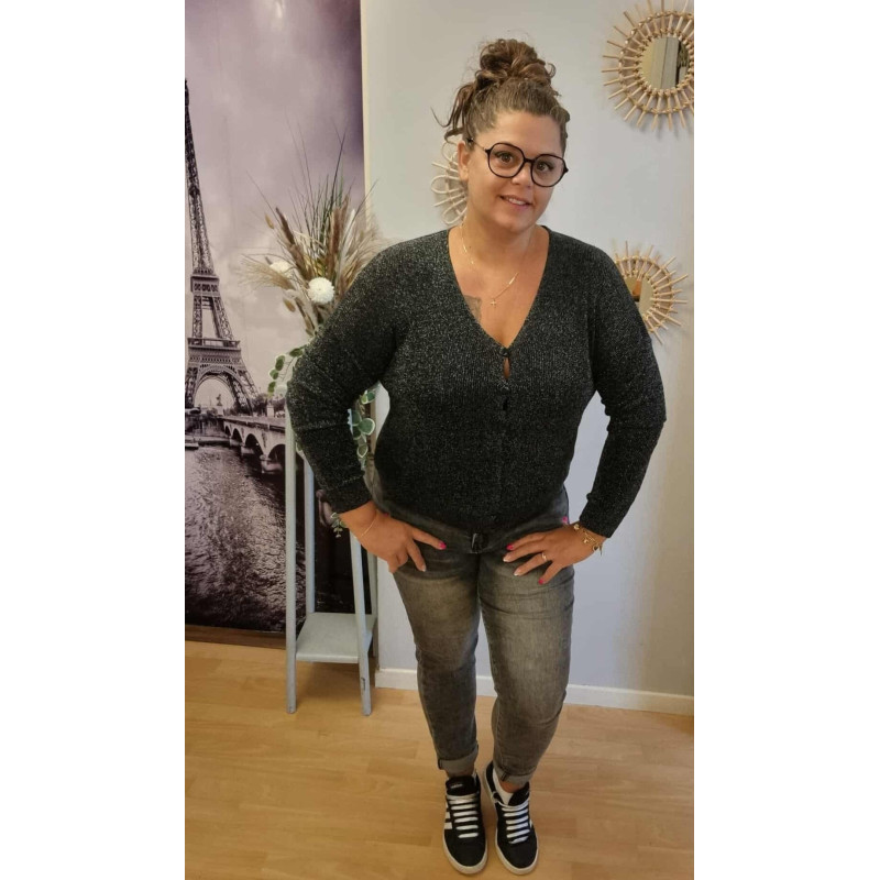 Gilet Pailleté