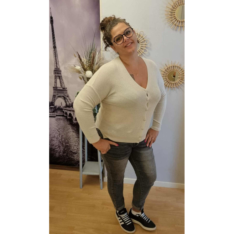 Gilet Pailleté
