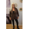 Blazer épais rayé Blazer épais rayé