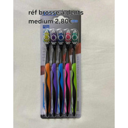 Lot de 5 brosses à dents
