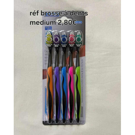 Lot de 5 brosses à dents