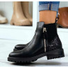 Bottines Paillettes Bottines Paillettes