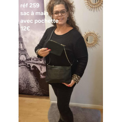 sac a main avec porte monnaie