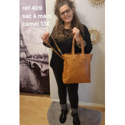 Grand sac bandoulière et anses