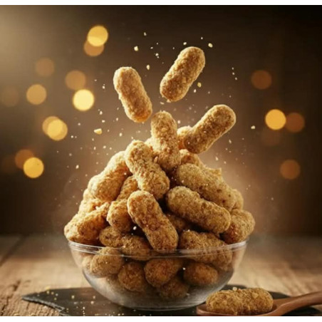 Cacahuètes feuilletées