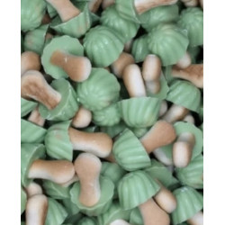 Champignons chocolat pistache