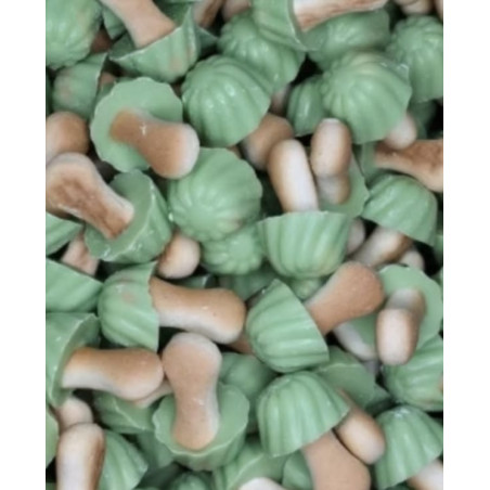 Champignons chocolat pistache