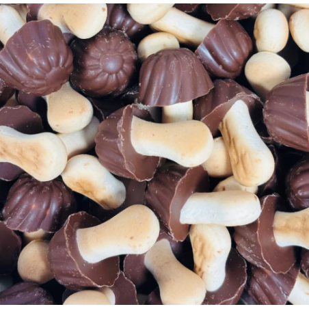 Champignons chocolat